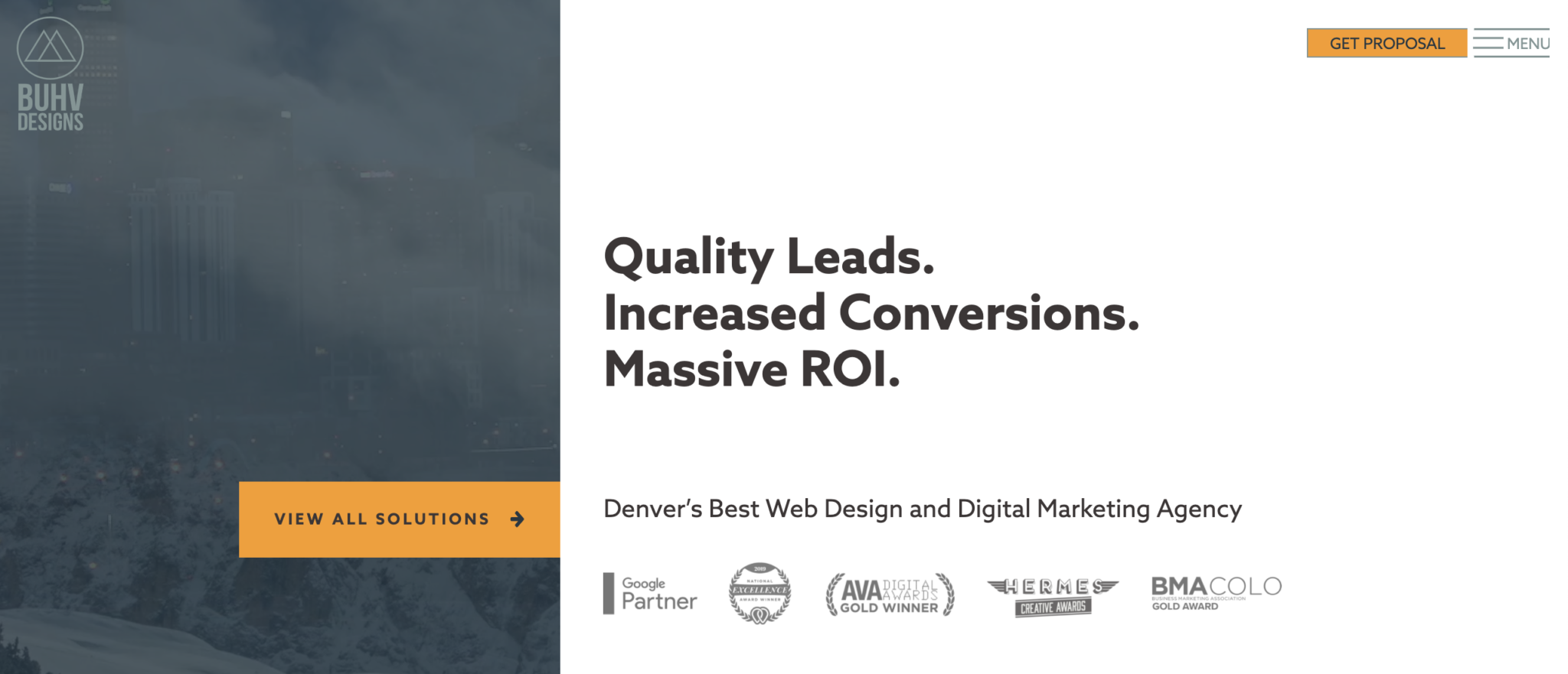 BUHV Designs | Denver SEO &amp; Web Design Logo